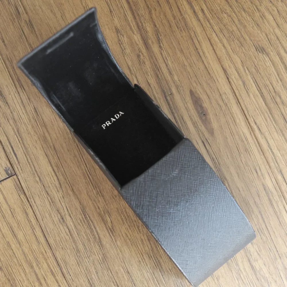 Prada Square Black Sunglasses - Picture 13 of 16